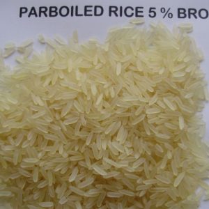 Thai Parboiled Rice 100% Sorted, 5% Broken