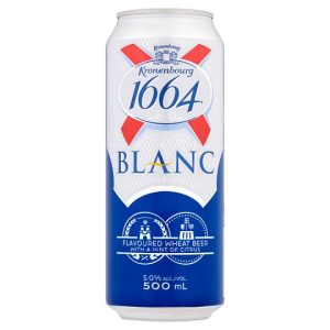 KRONENBOURG BEER 1664 BLANC CAN